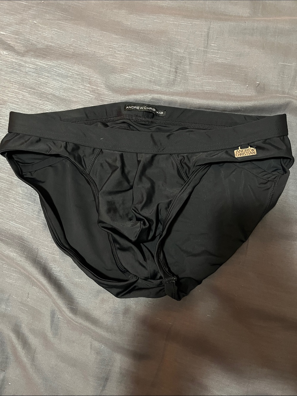 Andrew Christian Black Men's Swim Trunks